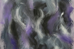 Purple Passion, 2022, oil canvas, 20x16 inches